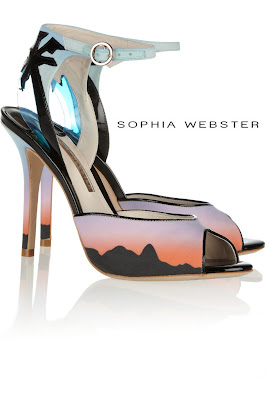 SOPHIA WEBSTER Sandalias 'Rio Sunset' estampadas Colección Primavera/ Verano 2013