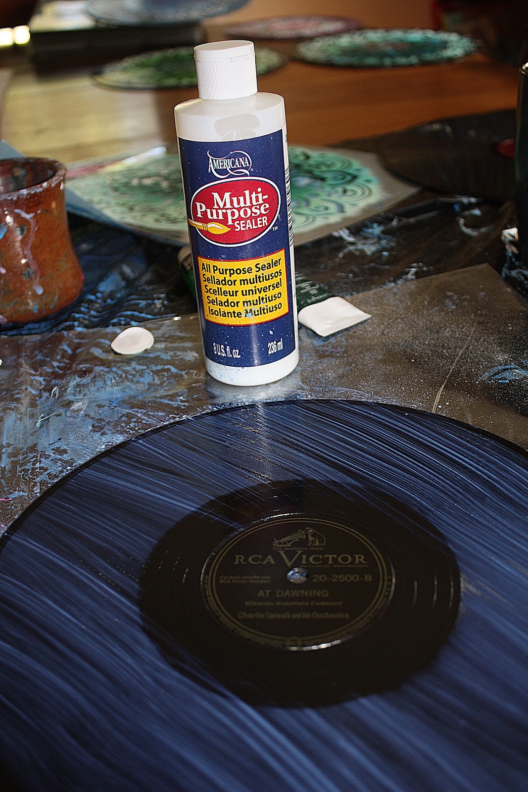 PanArt Painted Vinyl Record Tutorial