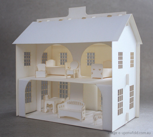 pop up dolls house