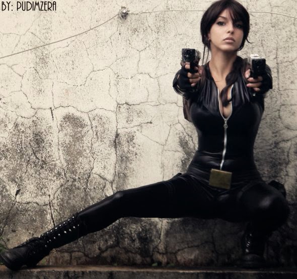 Gabriela Almeida Shermie deviantart cosplay linda brasileira games quadrinhos sensual Lara Croft catsuit Gabriela Almeida Shermie deviantart cosplay linda brasileira games quadrinhos sensual Lara Croft catsuit