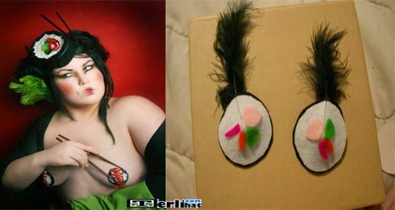 Pasties Penutup Puting Payudara Paling Gila Sushi Pasties Pasties Penutup Puting Payudara Paling Gila Sushi Pasties
