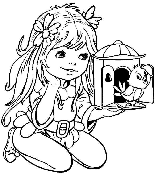 People Coloring Kids Girls Sheets People Coloring Kids Girls Sheets