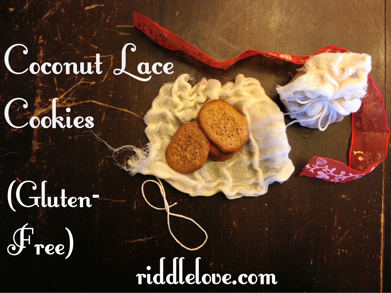 riddlelove Coconut Lace Cookies A GlutenFree Recipe