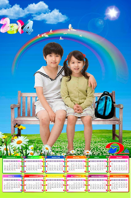 Psd lịch Tết - In lịch Tết 2014 cho bé tại Hà Nội - TPHCM | In lịch