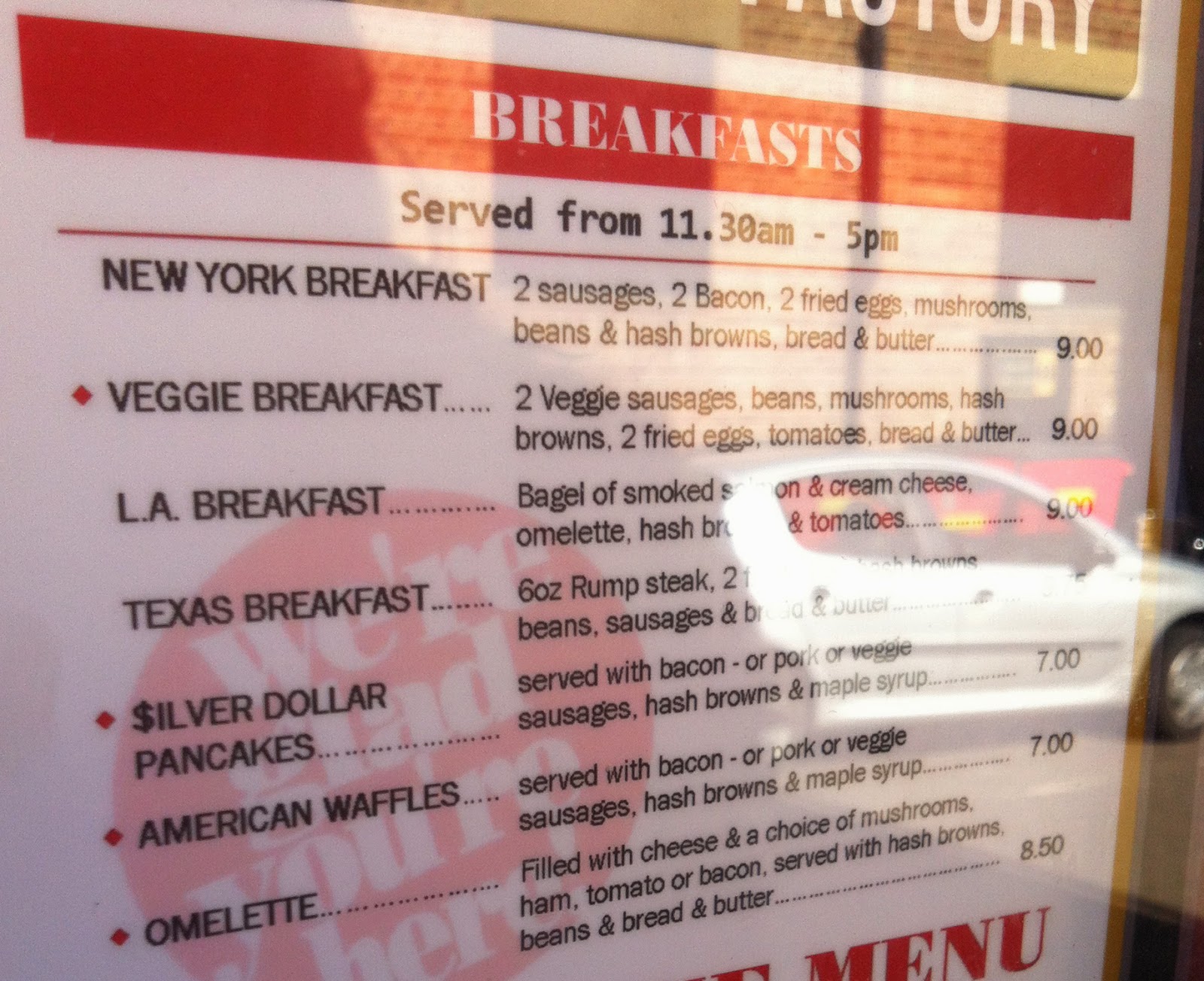 The Fry up Inspector Buddies Northampton