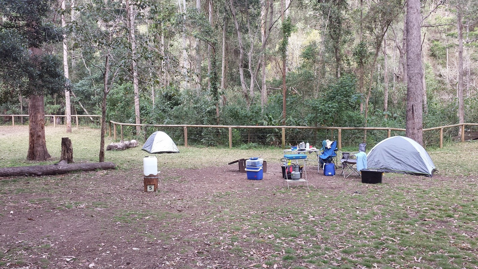 Bushwalking in Brisbane Forest Park (D'Aguilar) Archer Campground