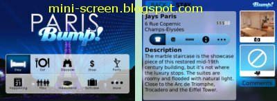 Bump! Guide Paris Application Interface