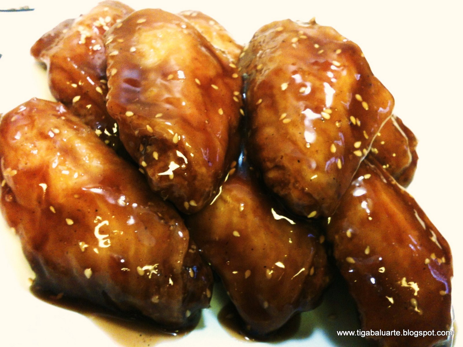 Casa Baluarte Filipino Recipes Teriyaki Sesame Chicken Wings Recipe