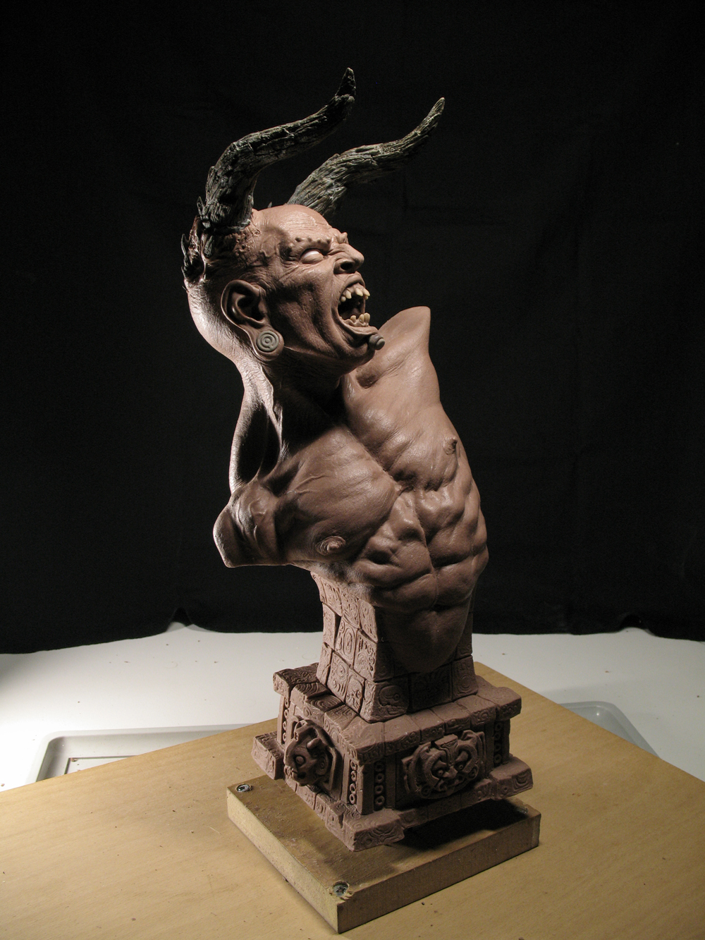 Christopher stratos Demon's Fury BUST soon in resin!)