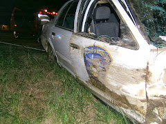 Here's what happens when reject cops drive Brady Lake Village cop cars.