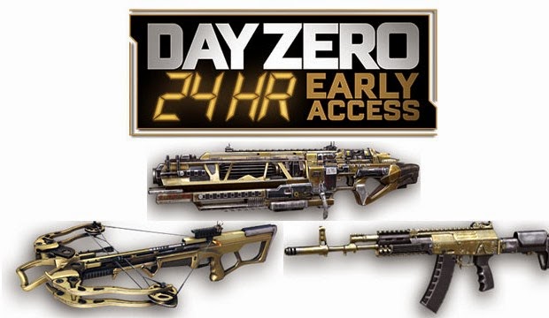 Armas de exclusívas de "Day Zero" de Call of Duty: Advance Warfare