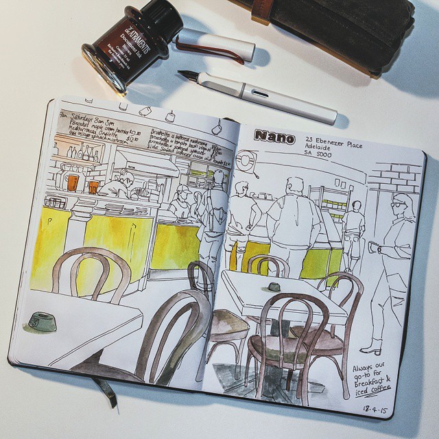 The Journal Diaries Elaine's Sketchbook / Seaweed Kisses