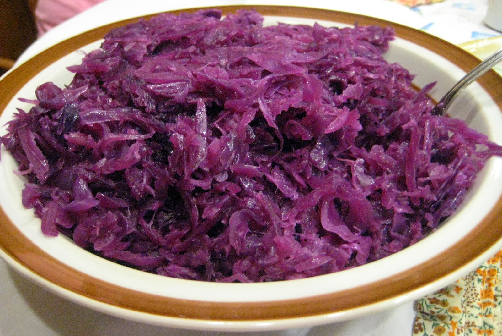 Equal Opportunity Kitchen Braised Polish Red Cabbage