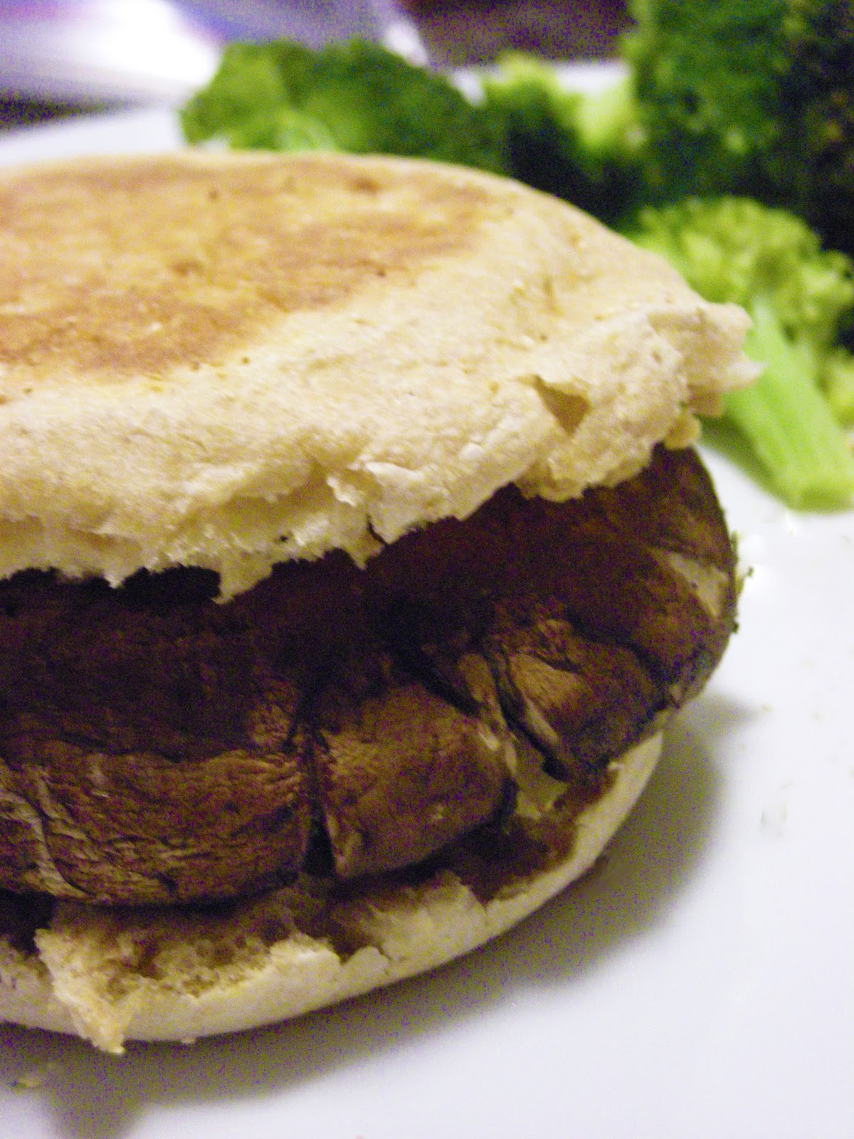 Hit Me With A Frying Pan Portobello Mushroom Burger