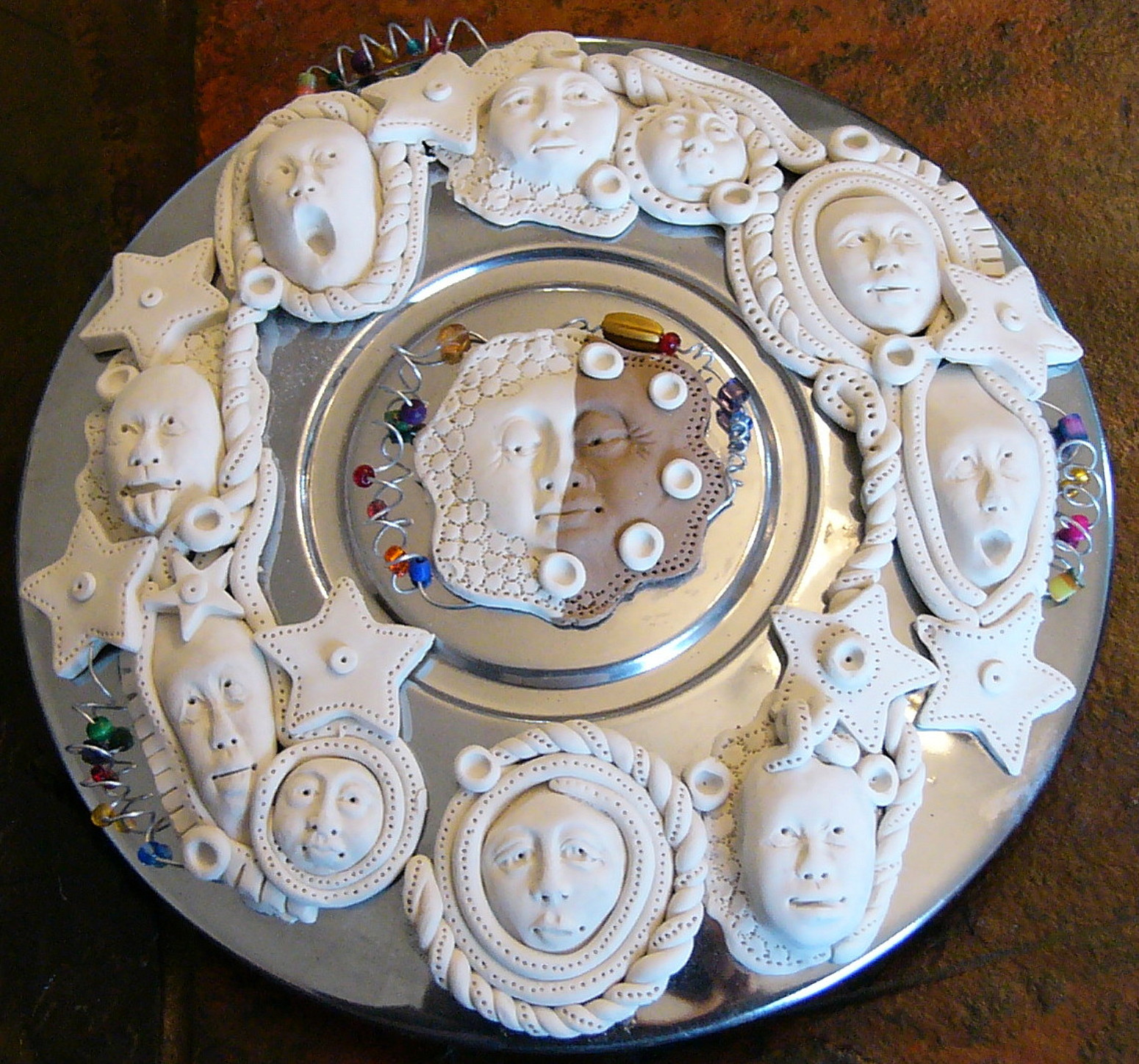 Unique & Original Art By keri Joy Colestock My hubcap that started me