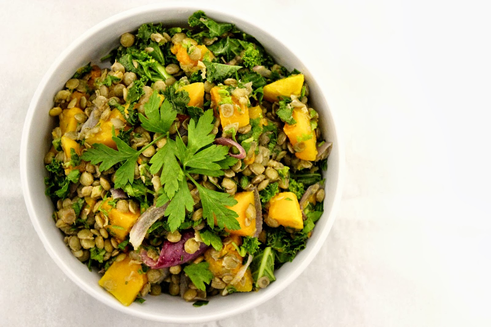 Swirl & Scramble Kale, Lentils & Butternut Squash