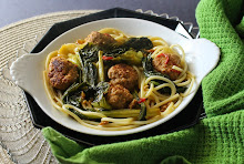 Asian Meatballs and Noodles