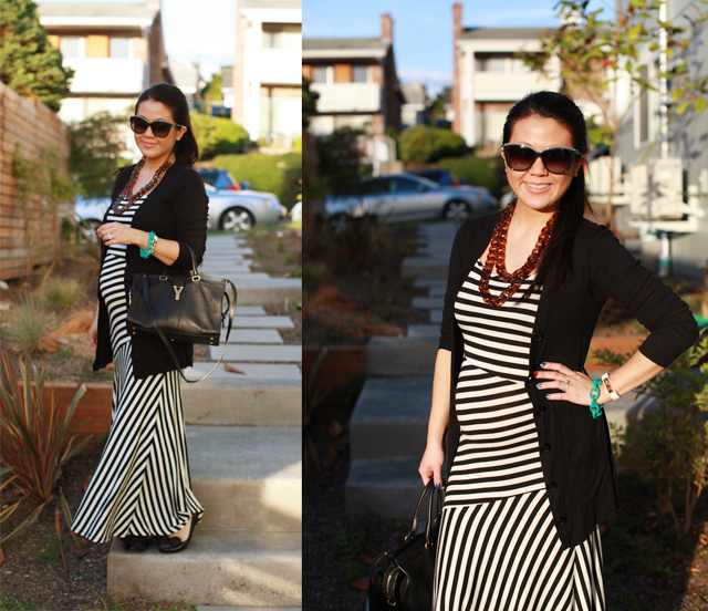 How to wear long dress to work How to wear long dress to work