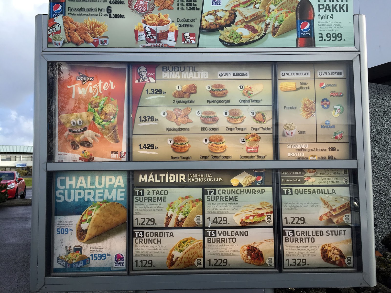 Taco Bells of Iceland 1 (on the way to the Reykjavik