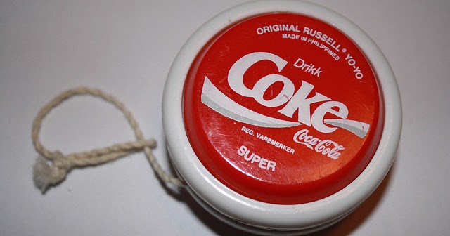 coca cola yoyo 1980s