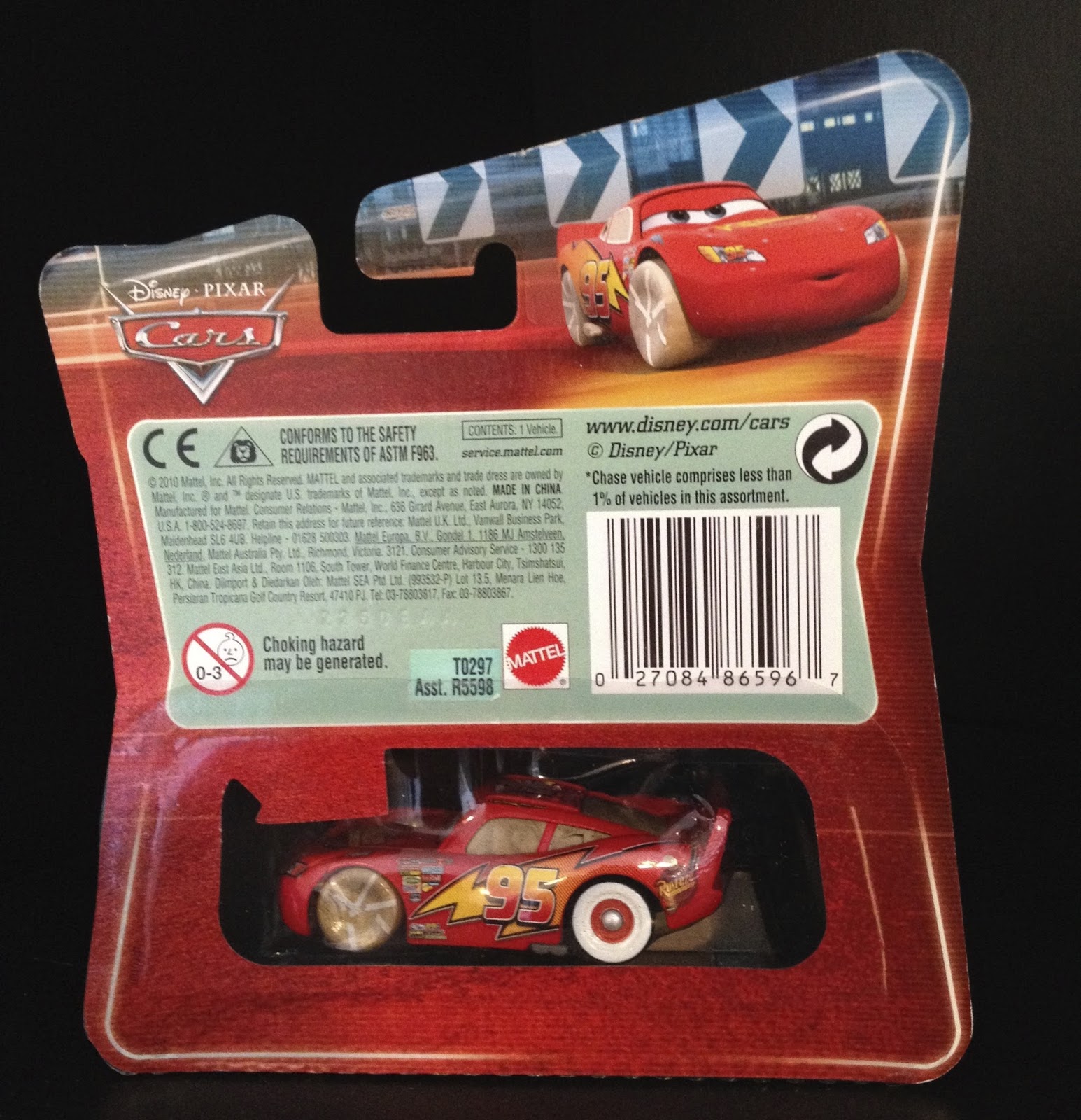 Dan the Pixar Fan Cars Paint Mask Lightning Mcqueen