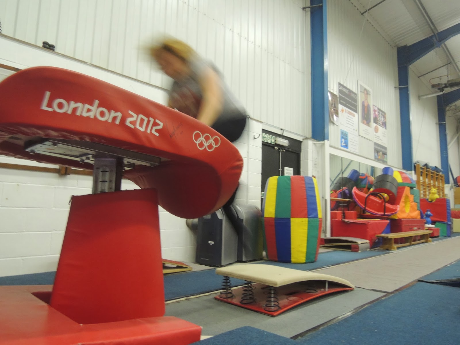 Sarah and Ellie Do The Olympics 35. Artistic Gymnastics Vault