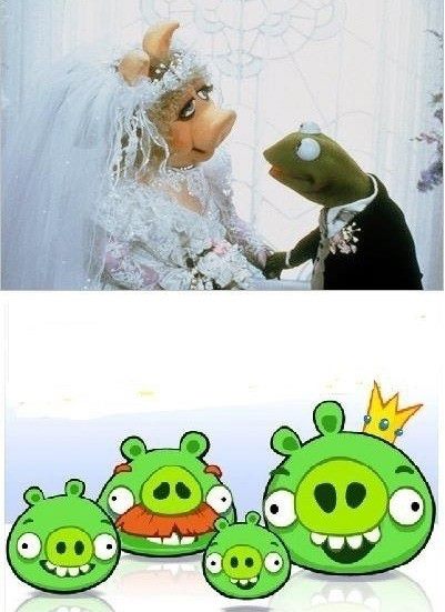 ¿De dónde han salido los cerdos verdes de Angry Birds? (HUMOR) 2