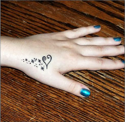 Heart Hand Tattoo Design-Best Heart Tattoos On The Hand. Heart Hand Tattoo Design-Best