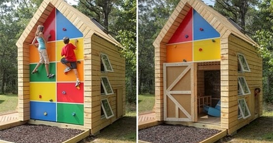 Relaxshacks.com: One WACKY playhouse/tiny house? Shed ...