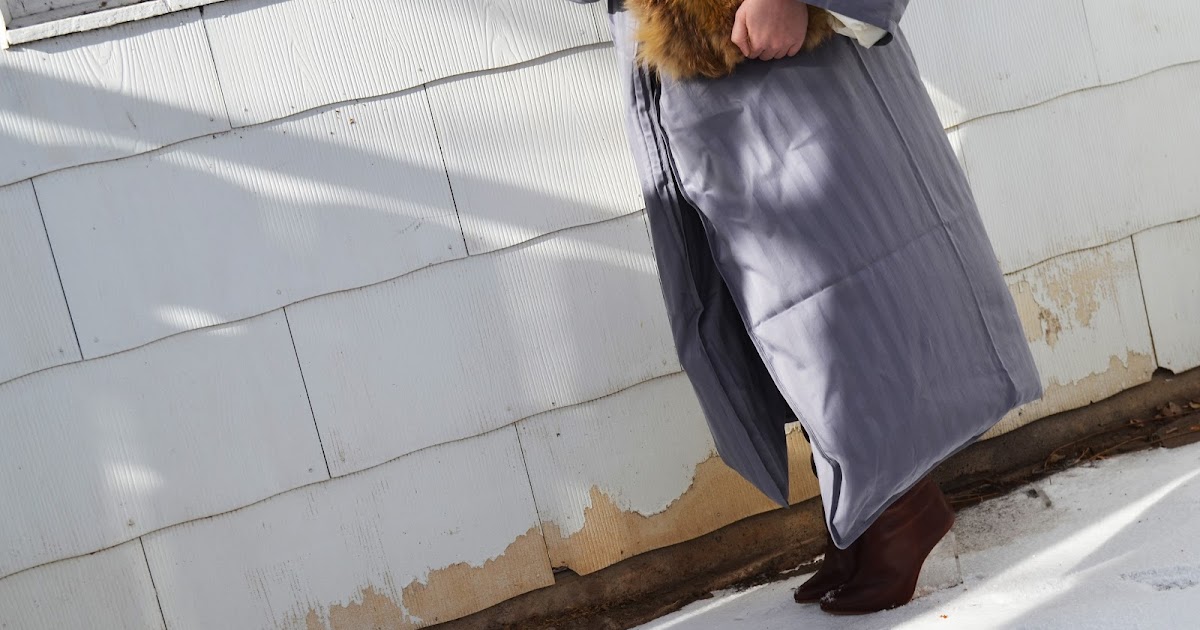 margiela h&m duvet coat