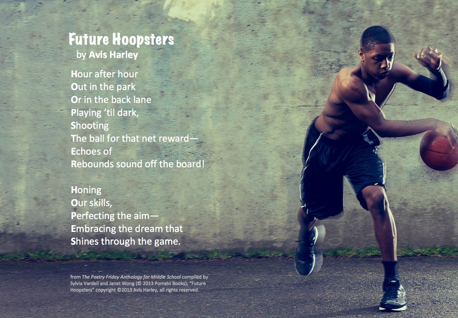 poem about basketball player