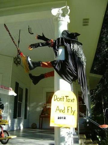 funny halloween witch decoration picture