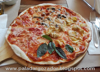 La Serrana Pizzeria pizza 4 estaciones