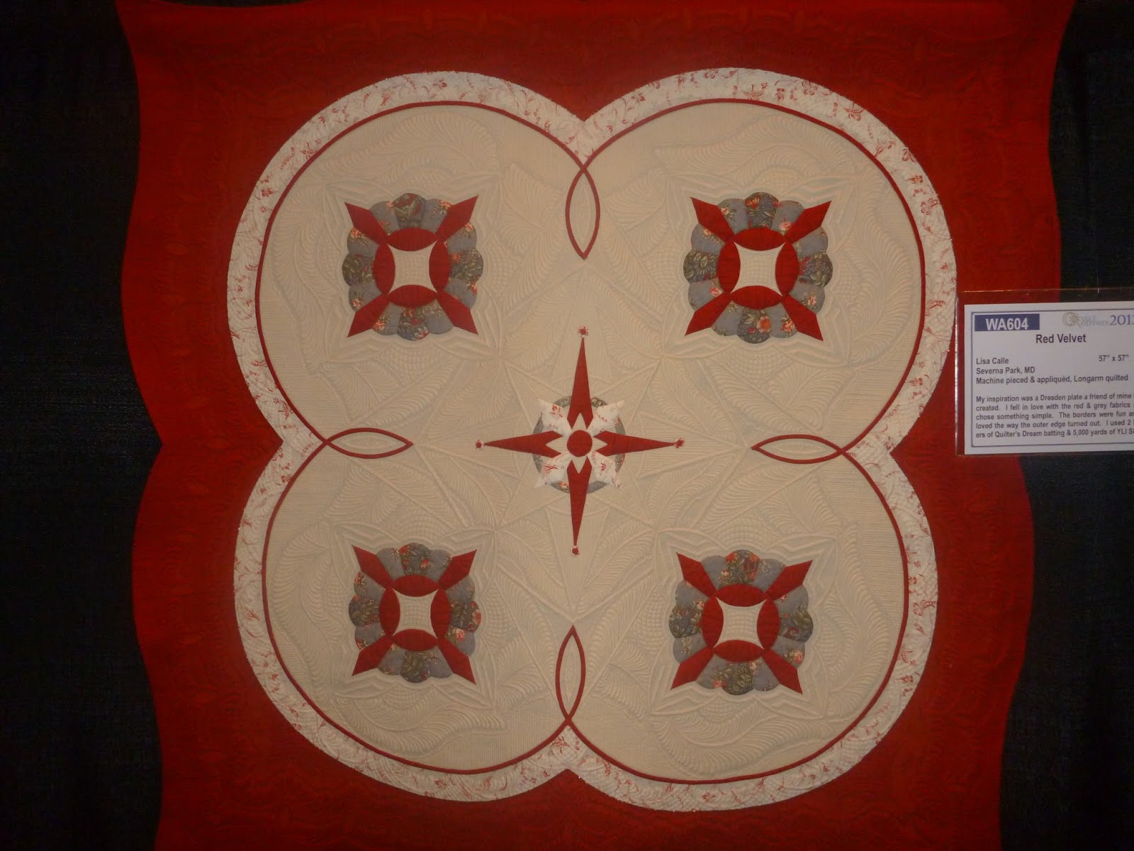 Quilted Artistry Quilt Odyssey 2013, Hershey, Pa