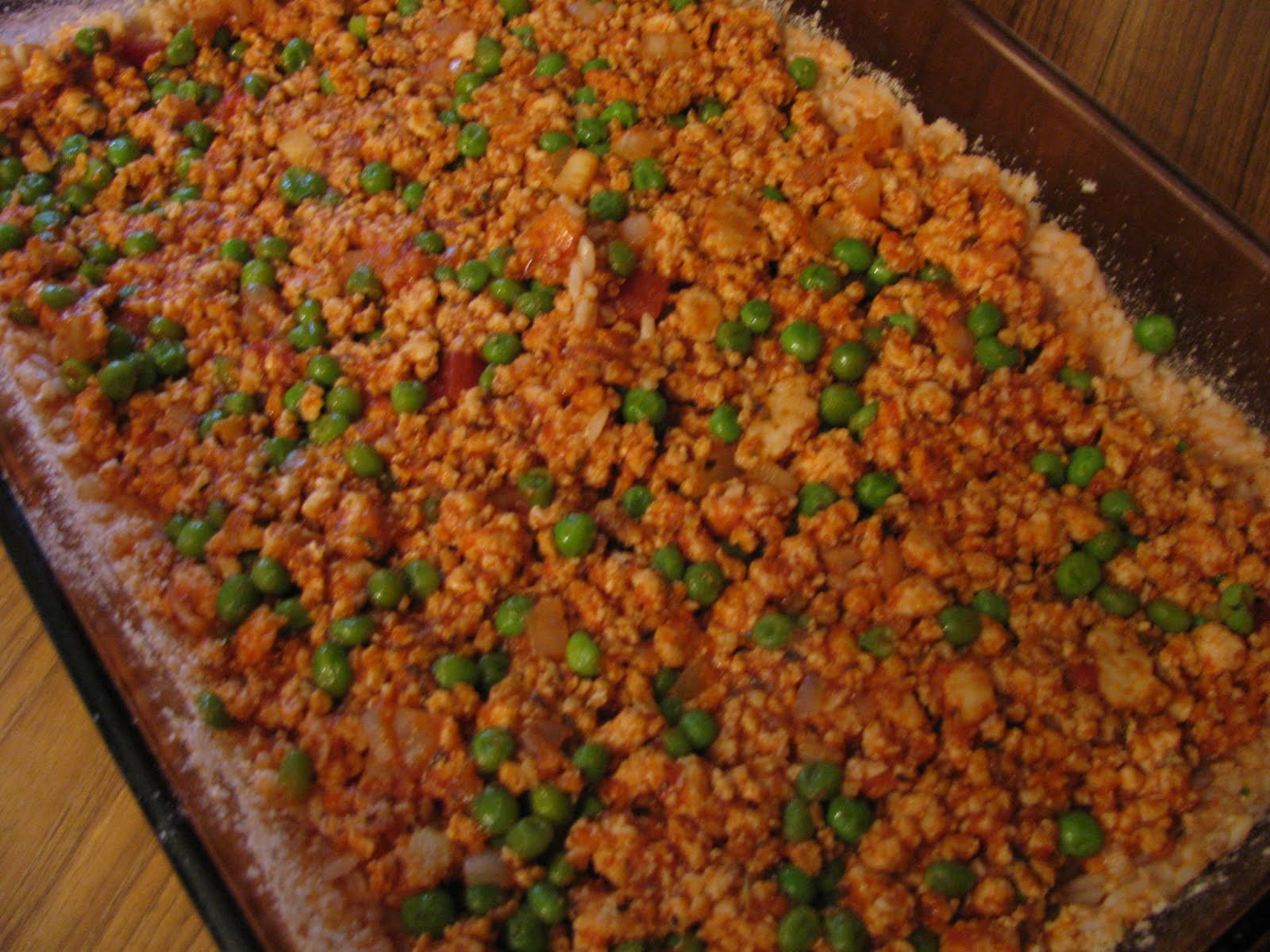 Dinner with the Robinsons... Sicilian Rice Ball Casserole!