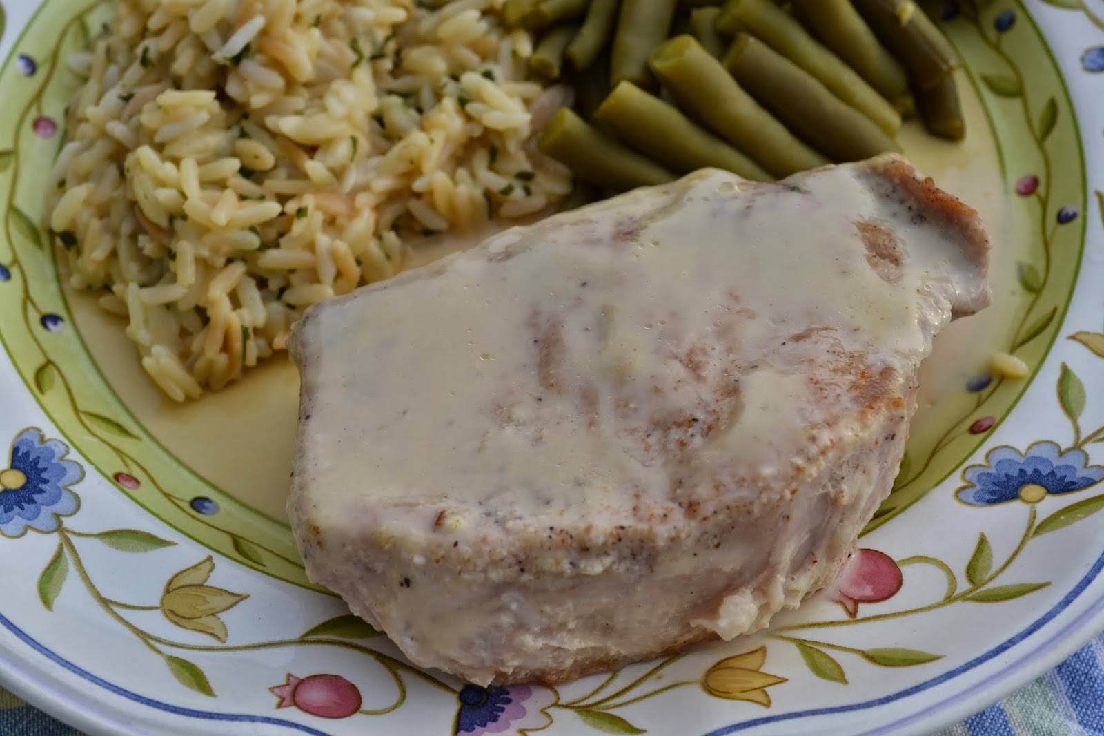 Alfredo Pork Chops