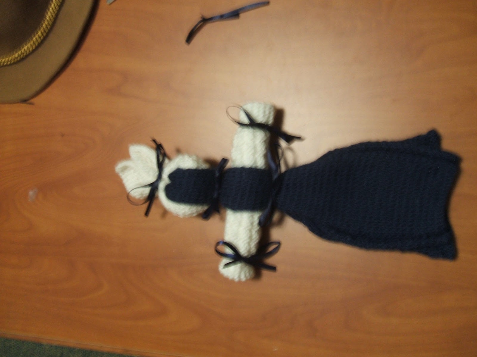 Curtains and Coathooks The Washcloth Doll Putting It All Together