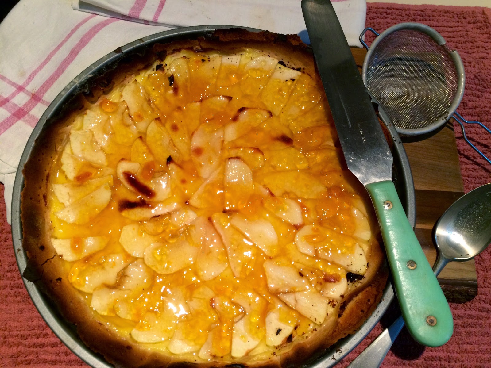 Tarta De Manzana Y Crema
