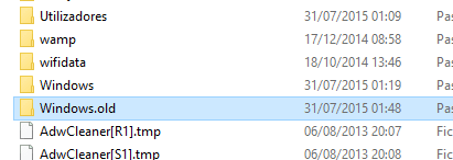 Como excluir a pasta Windows.old Como excluir a pasta Windows.old