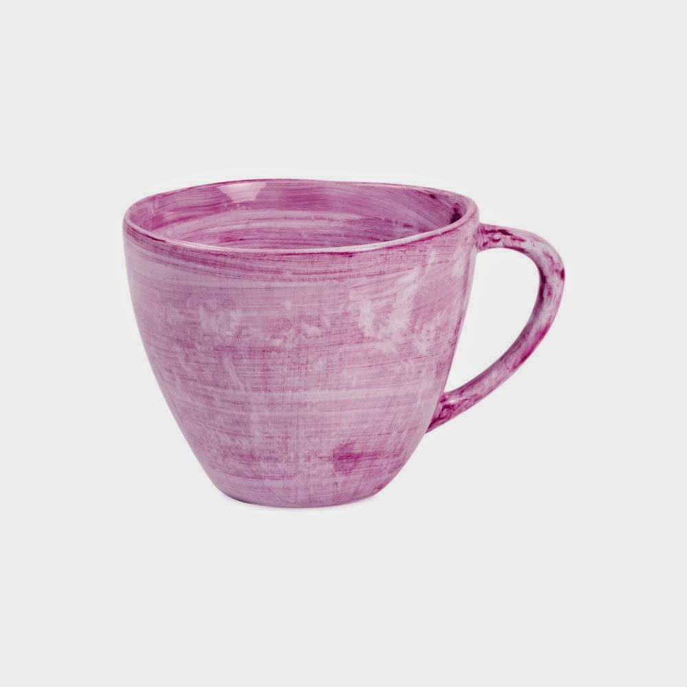 zara Home Acuarela Mug zara Home Acuarela Mug mauve colour