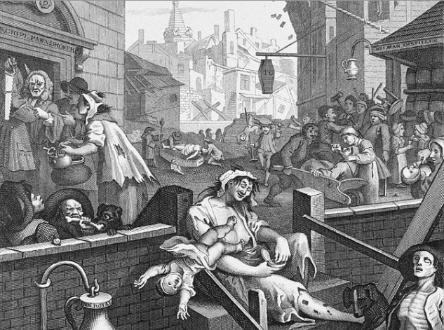 Hogarth: Gin Lane