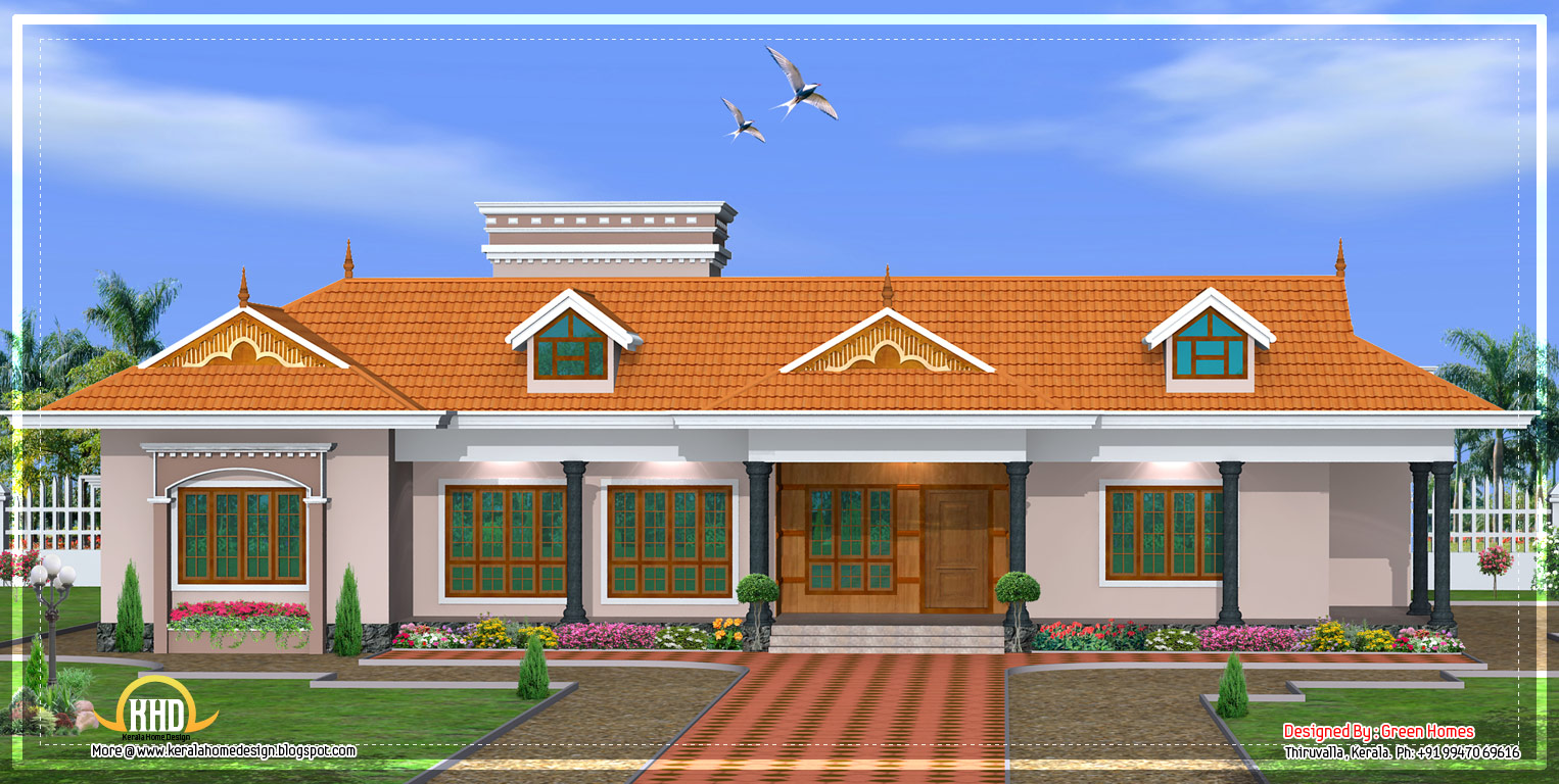 kerala single story house model 2800 sq ft home appliance