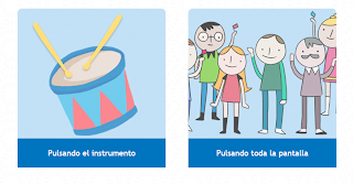 Instrumentos juegos cabezudos