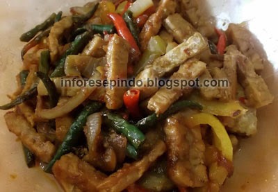 Oseng Tempe Pedas Cara Membuat Oseng Tempe Pedas