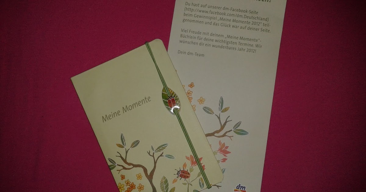 Kleines Notizbuch Von Dm Gewonnen