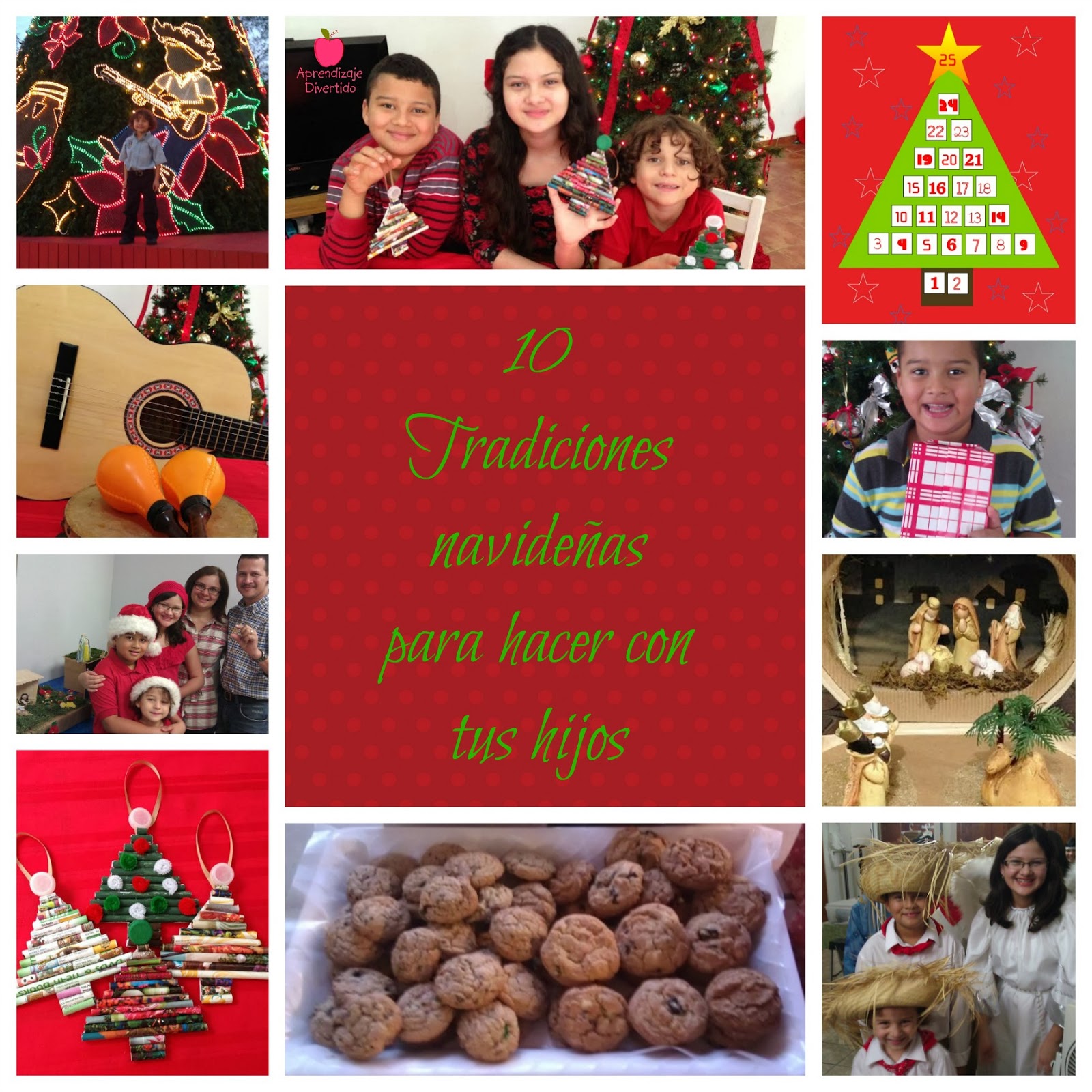 Tradiciones Navideñas para realizar con tus hijos