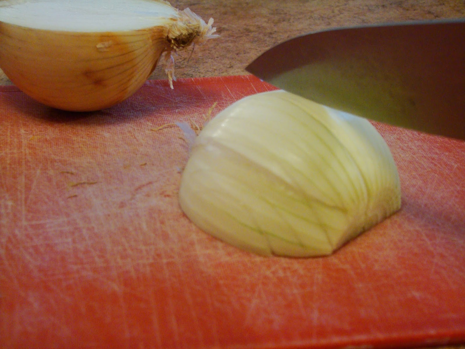 Cindy Riddle Easy Way to Chop an Onion