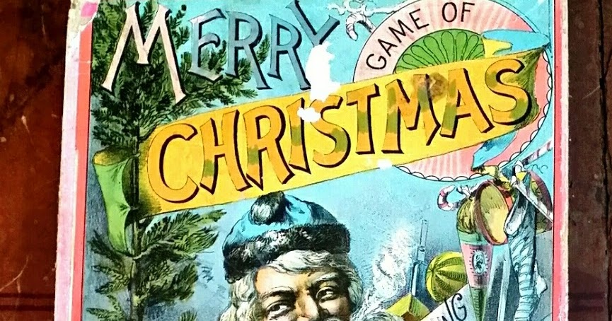 Tracy's Toys (and Some Other Stuff): Antique Christmas Board Game