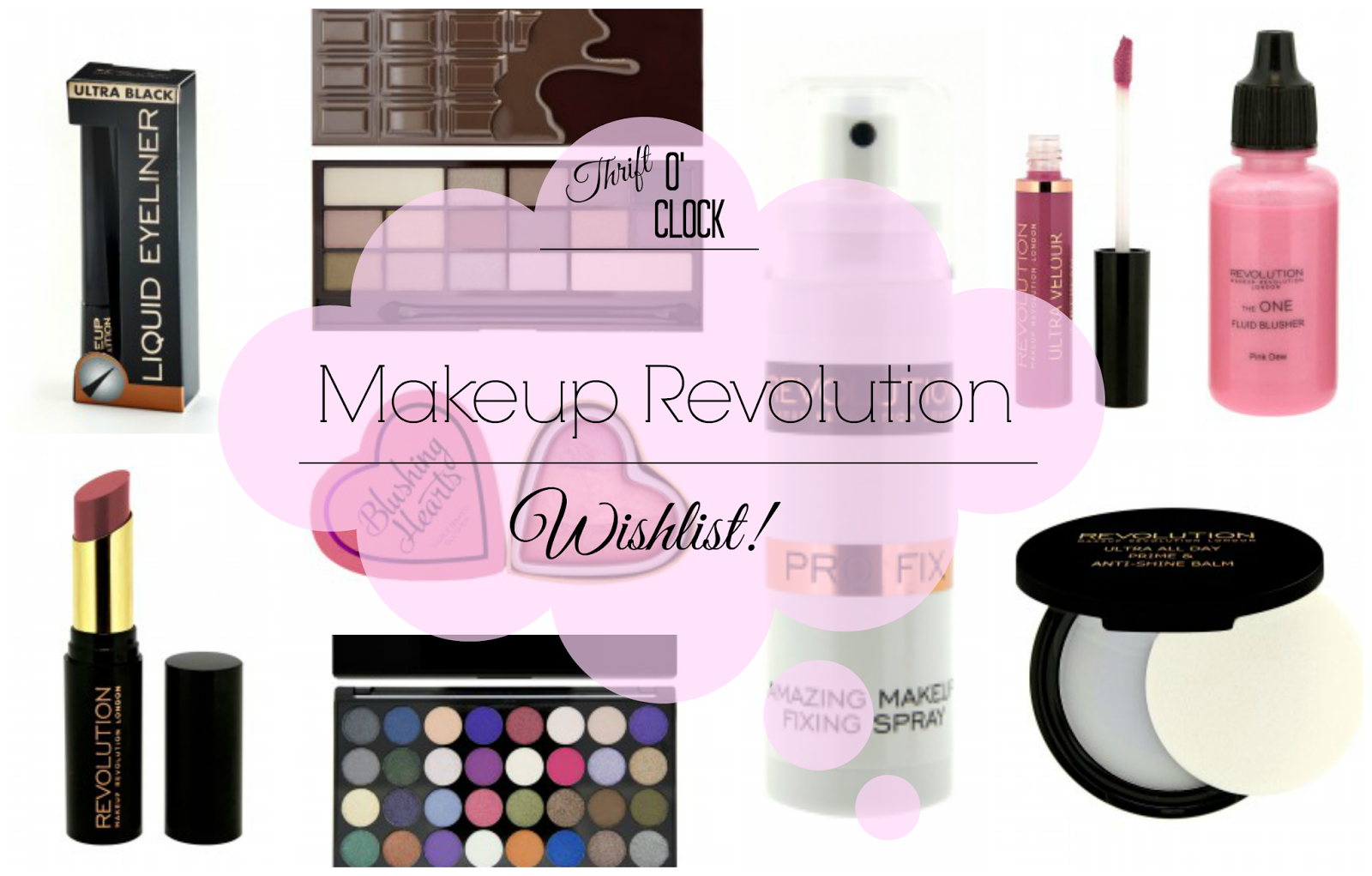 makeup revolution wishlist