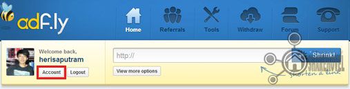 cara mencairkan earning adf.ly ke paypal cara mencairkan earning adf.lyke paypal